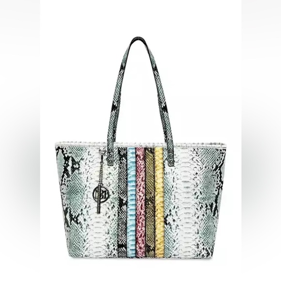 Badgley Mischka Handbags - NWT Studio Badgley Mischka Snake Print Tote